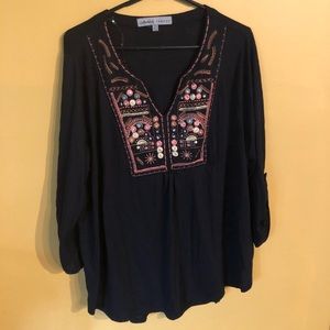 Absolutely Famous Top - Size 2X